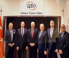 Ankara Ticaret Odası Başkanı Sayın Gürsel Baran ziyareti